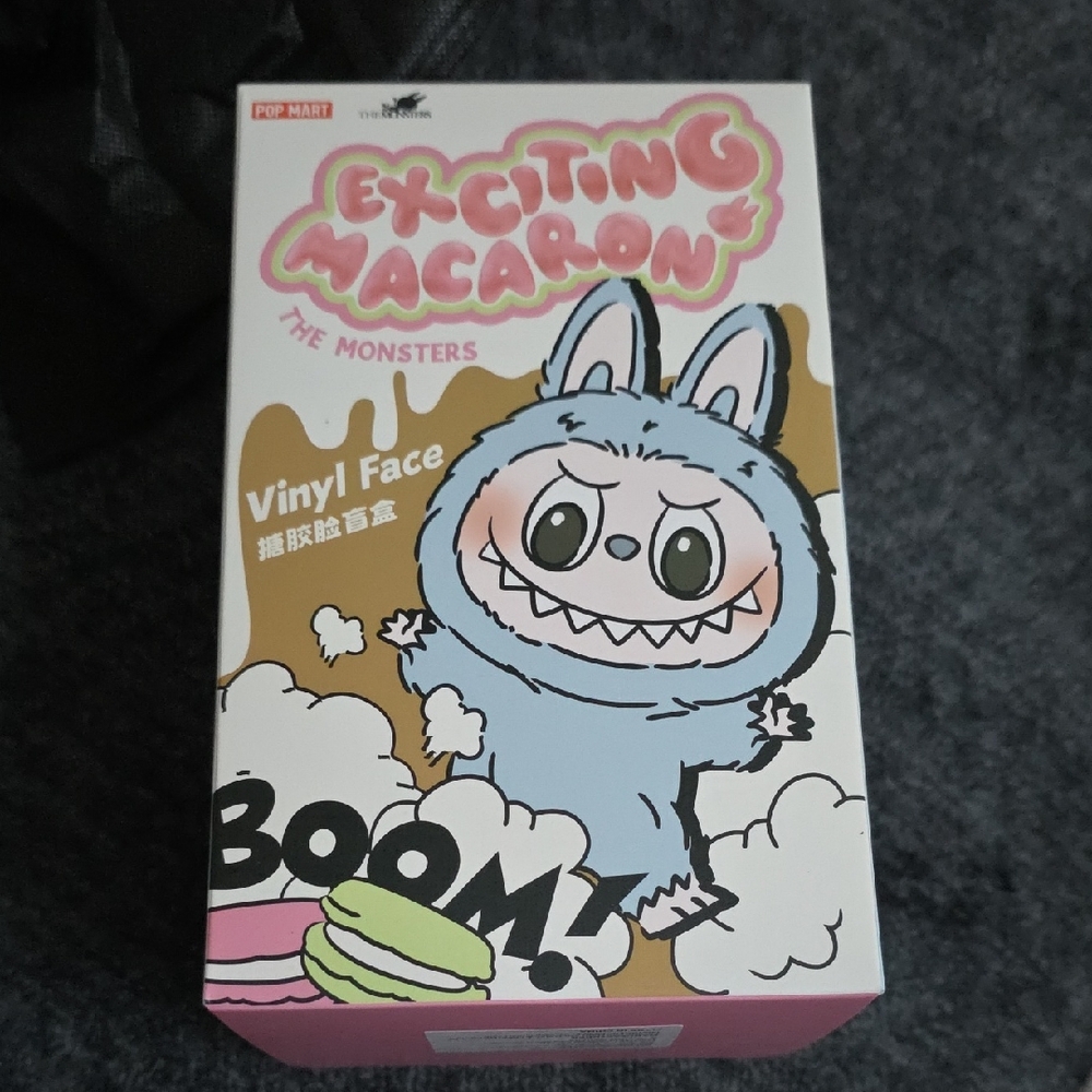 Exciting Macaron The Monsters Plush Toy - Light Blue